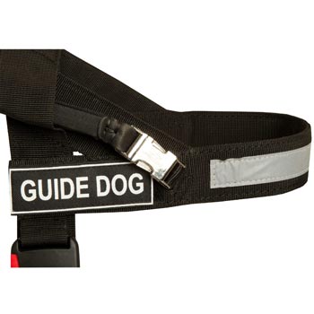 Dog Nylon Assistance Harness with Patches