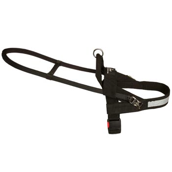 Dog Guide Harness Leather for Dog Assistance