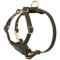 Spruce Leather Dog Harness With Small Chest Plate